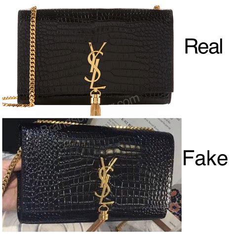 spot fake ysl wallet|how to spot a ysl bag.